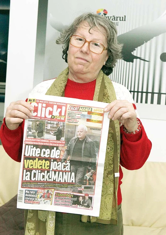 Elena Constantinescu a câştigat 300 de lei  cu Click!MANIA