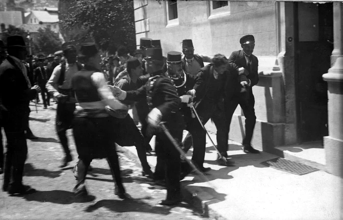 Arestarea lui Gavrilo Princip FOTO wikipedia