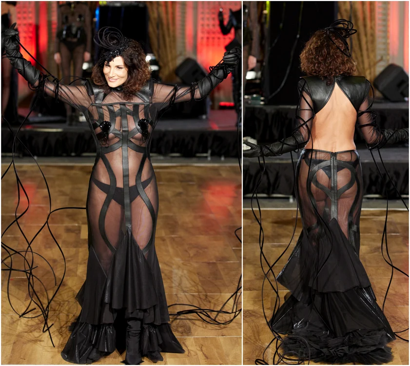 ioana ginghina sexy rochie transparenta antonia nae soirees de la mode thierry mugler jpg jpeg