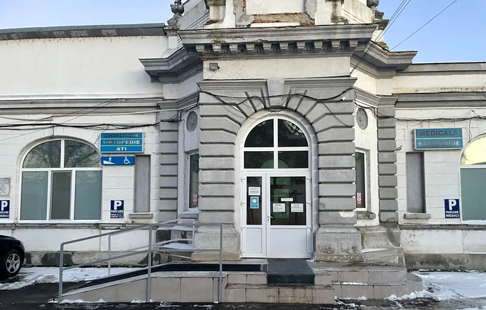 Spitalul functioneaza, în prezent, într-o cladire veche FOTO: CJ Galați