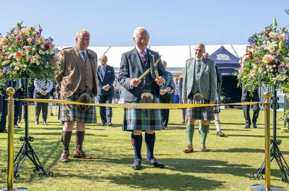 Regele Charles la expoziția florala a Royal Horticultural Society. FOTO: Casa Regală britanică