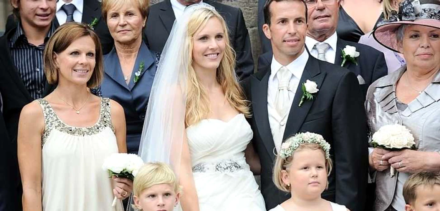 Nicole Vaidisova, la nunta cu jucătorul Radek Stepanek FOTO AP