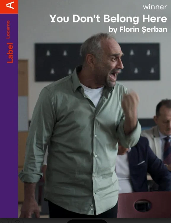 Adrian Văncică în rolul principal, în filmul „Nu e locul tău aici”