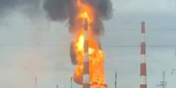 Uzină de procesare a gazelor Rusia FOTO via X Cloooud jpeg