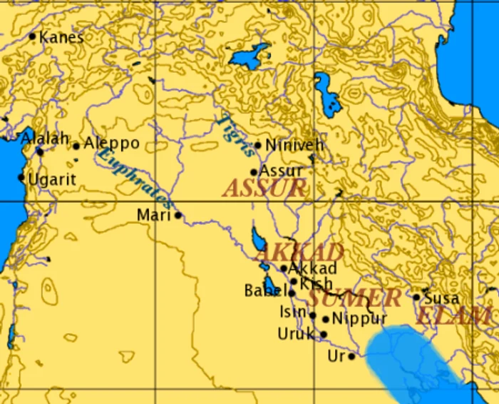 Mesopotamia ar fi locația Grădinii Edenului / foto: Wikipedia