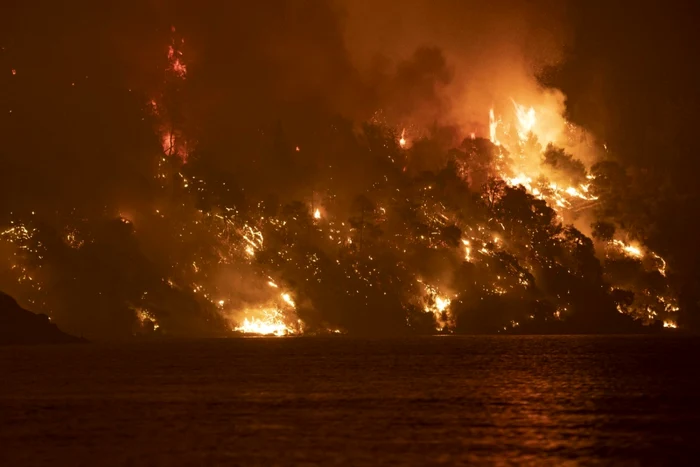 Incendiu în Grecia / FOTO Profimedia