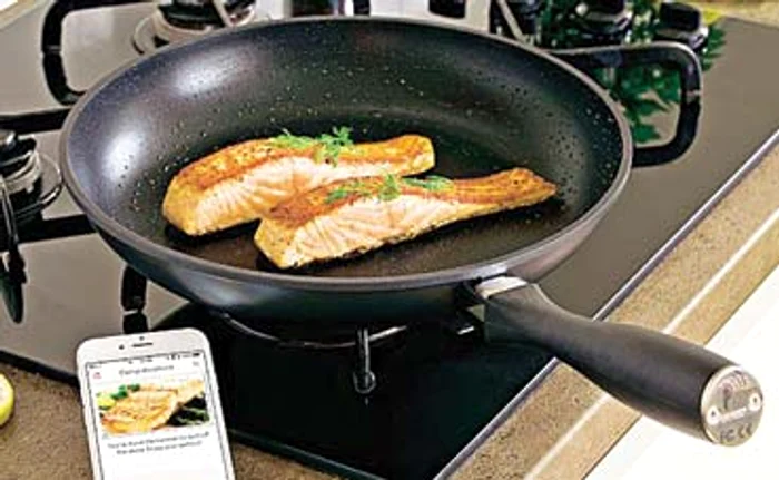 Tigaia ştie dacă ai pus în ea somon, pui, porc, ouă sau legume şi, dacă are dubii, te întreabă