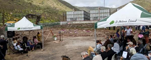 Ceremonia de reînhumare a sclavilor eliberați pe insula St. Helena (© St Helena Museum)