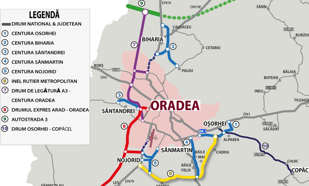 Oradea va avea inel metropolitan. Urmează exproprierile. Doi consilieri judeţeni PSD au votat pentru, apoi au demisionat