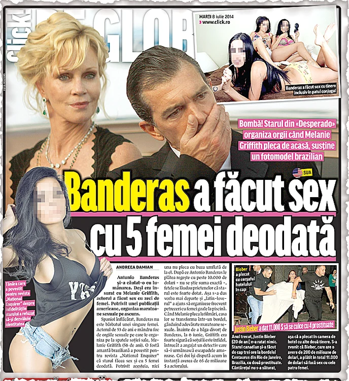 Actorul spaniol a  petrecut de mama focului după divorţ