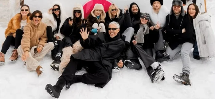 Elita rusă se distrează în Alpi