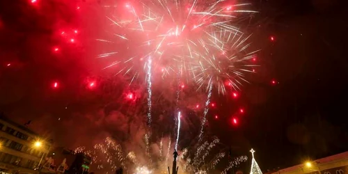 artificii de ziua nationala la cluj. foto pcn