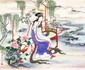 Yang Guifei, conscubina preferată a Împăratului Xuanzong al Japoniei, 712-756. FOTO: Profimedia