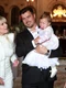 Elena Udrea și Adrian Alexandrov la botezul fetiței lor, Eva Maria jpeg