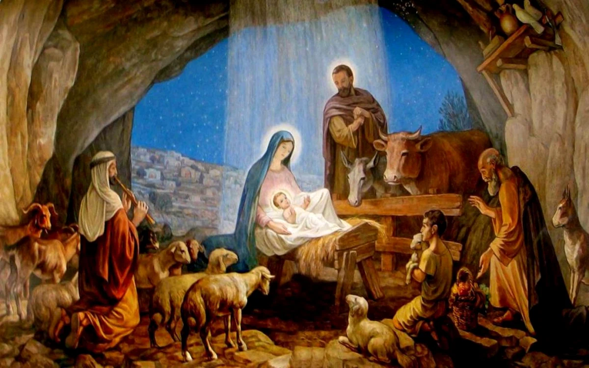 Povestea Nasterii Domnului Iisus Hristos  jpg