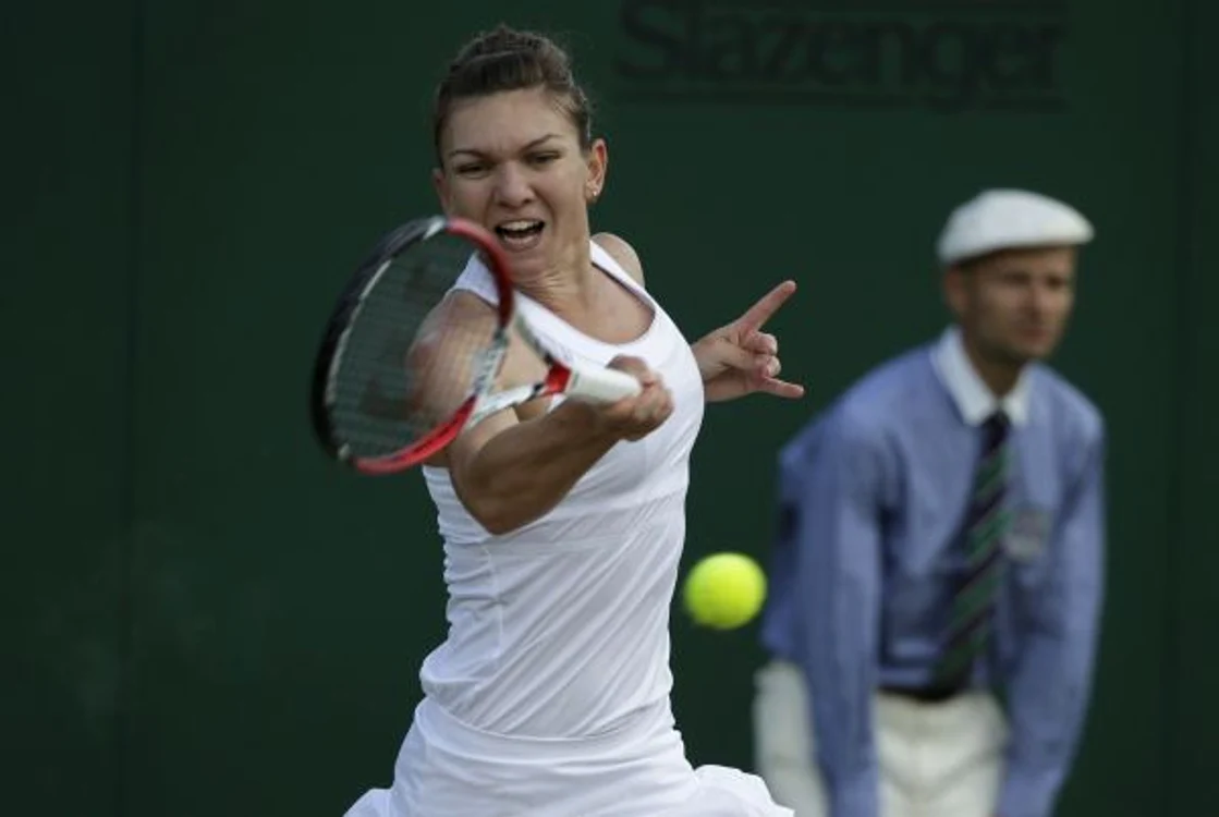 
    Simona Halep la Wimbledon Reuters  