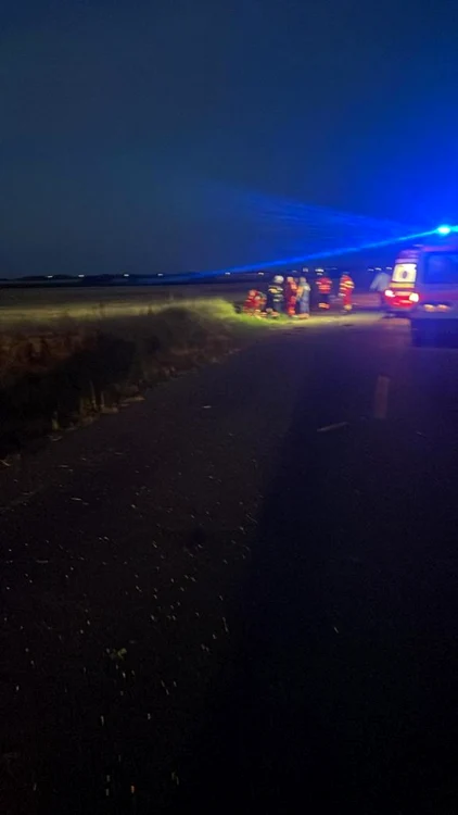 Accidentul s-a produs în zorii zilei de sâmbătă, 25 iunie 2022 FOTO: martor