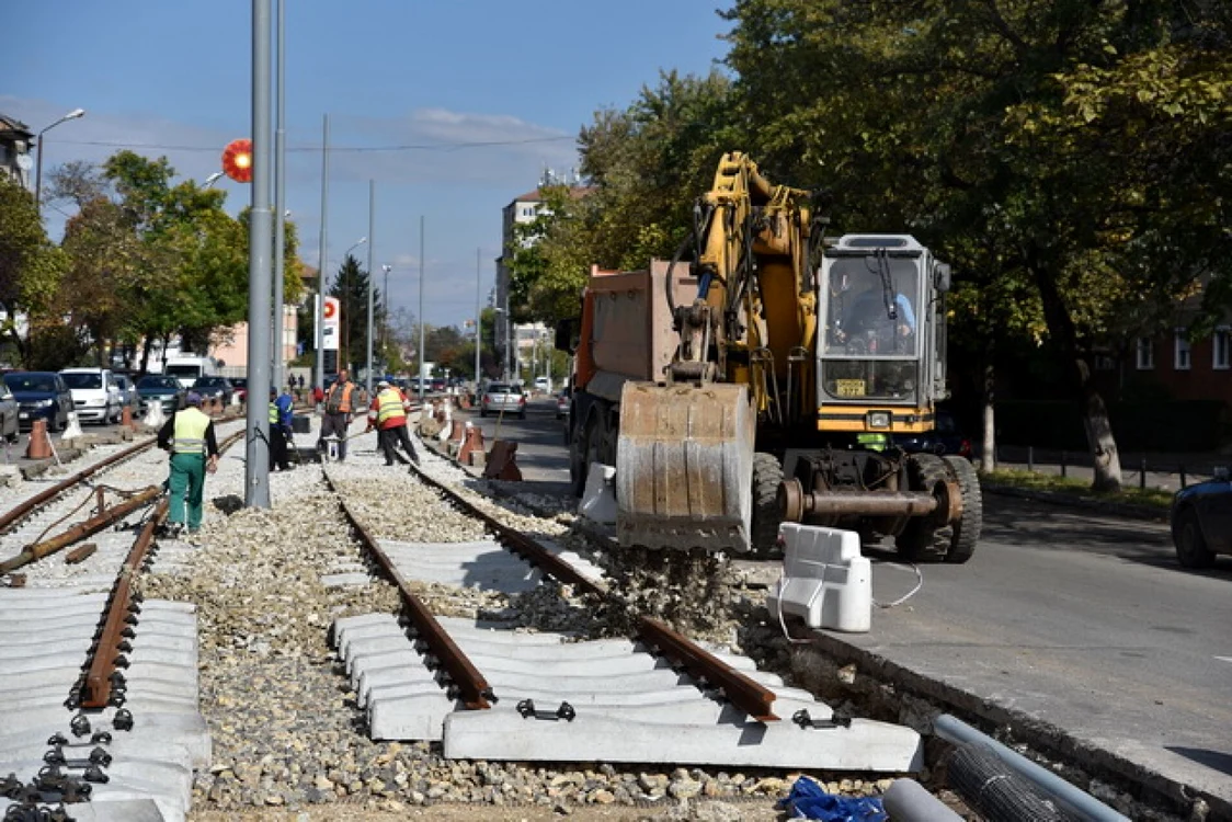 Printre proiectele "amendate" de Ministerul Dezvoltării este şi cel al noii linii de tramvai foto: ebihoreanul.ro