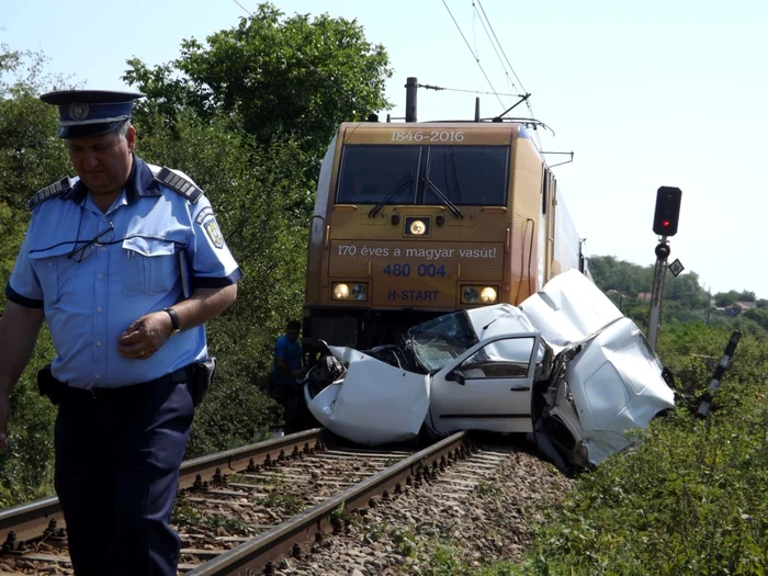 Accident feroviar FOTO Alexandra Georgescu