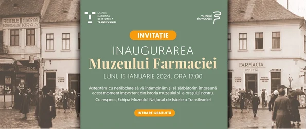 Muzeului Farmaciei, inaugurat la Cluj-Napoca