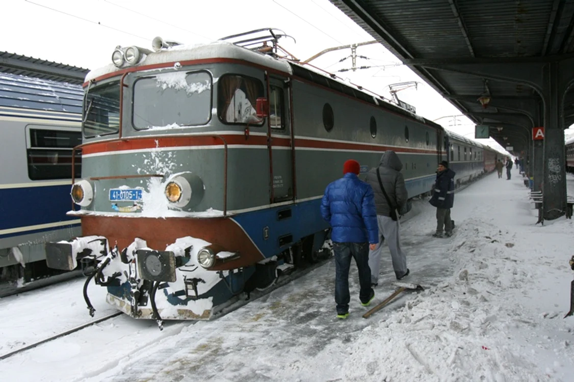 Majoritatea trenurilor au întârzieri