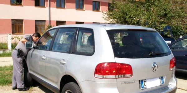 autoturism de teren confiscat in vama portile de fier 