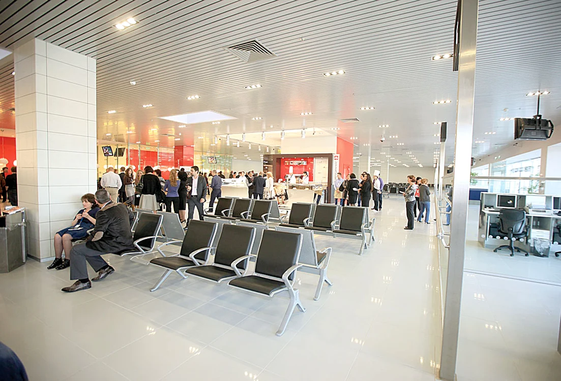 Brazilianca a stat în  zona magazinelor  duty-free din aeroport