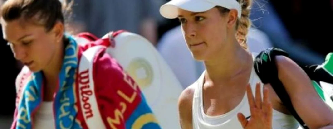 Simona Halep şi Eugenie Bouchard