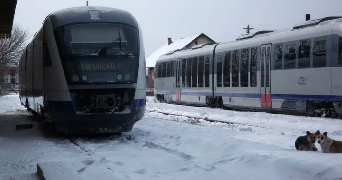 Giurgiu, izolat de zăpezi şi viscol