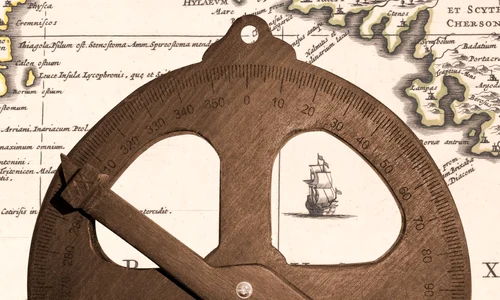 „Toate pânzele sus! Călătorie în istoria instrumentelor de navigație”, la  Muzeul Hărților