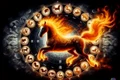 Cal de Foc zodiac chinezesc foto tut az jpg