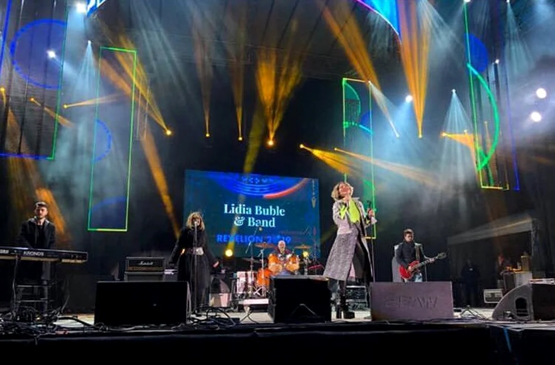 Lidia Buble a concertat în seara de Revelion