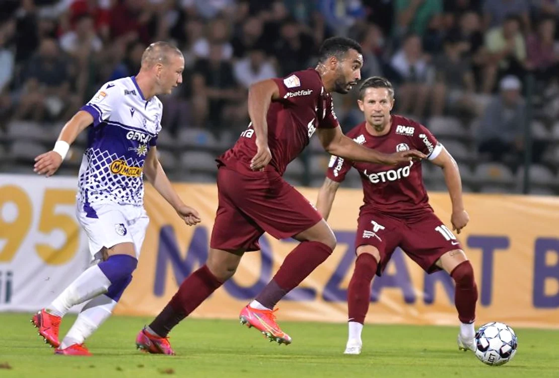 Omrani a adus trei puncte pentru CFR ClujFOTO: Sportpictures.eu
