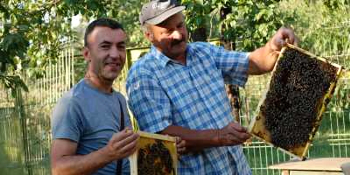 Alin Prunean, alături de  Ludovic Pazmandi