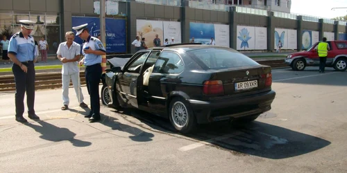 Accident pe Calea Aradului