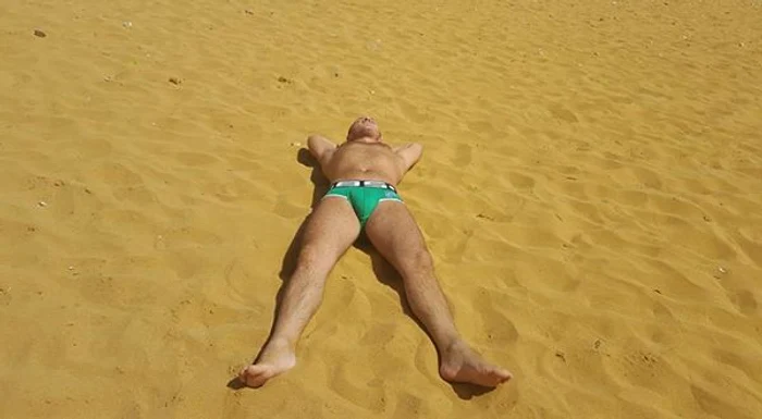 Mihai Trăistariu, la plajă în Maltafoto: arhivă personală