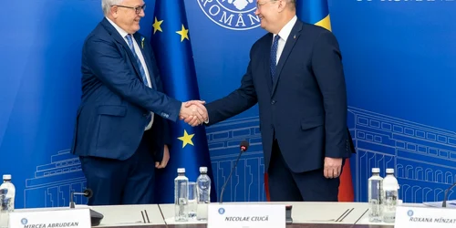 Nicolae. Ciucă şi Nicolas Schmit FOTO Gov.ro