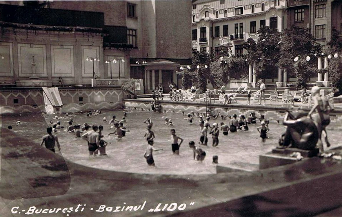 Bazinul "Lido", prima piscină cu valuri Foto: arhivă Click!
