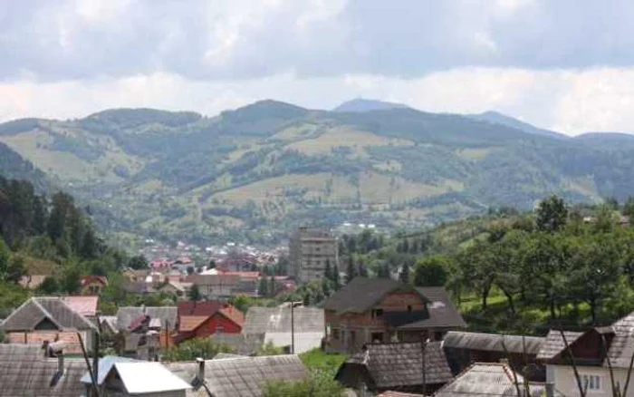 Imagine din oraşul staţiune Sângeorz Băi. FOTO: Adevărul