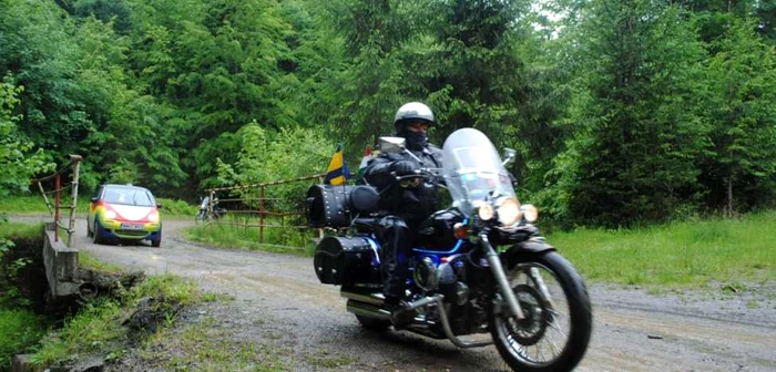 Parada moto pe strazile din Baia Mare FOTO:Rares Moise/ARHIVA