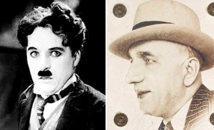Charlie Chaplin şi Constantin Tănase s-au întâlnit la mijlocul anilor 1930, când ambii erau pe culmile gloriei