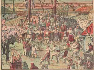 Foto: Dimineața, 8 aprilie 1934 (© Facebook / Institutului de Studii Sud-Est Europene)