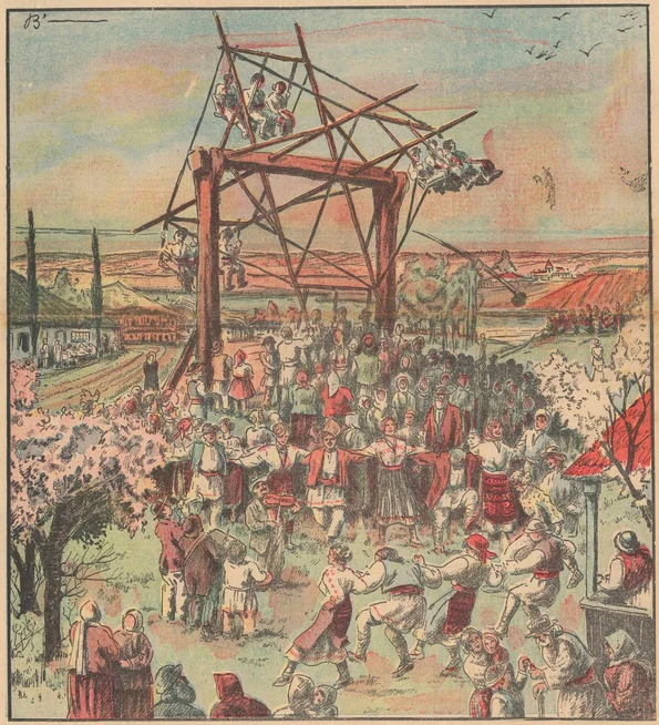 Foto: Dimineața, 8 aprilie 1934 (© Facebook / Institutului de Studii Sud-Est Europene)