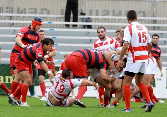 Steaua a învins în ”Eternul derby” la rugby * Foto: Marian Burlacu