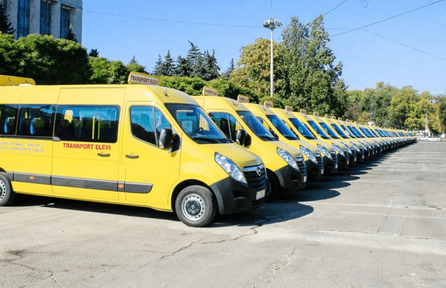 Microbuze școlare electrice pentru școlile sătești, pentru cheltuieli mai mici