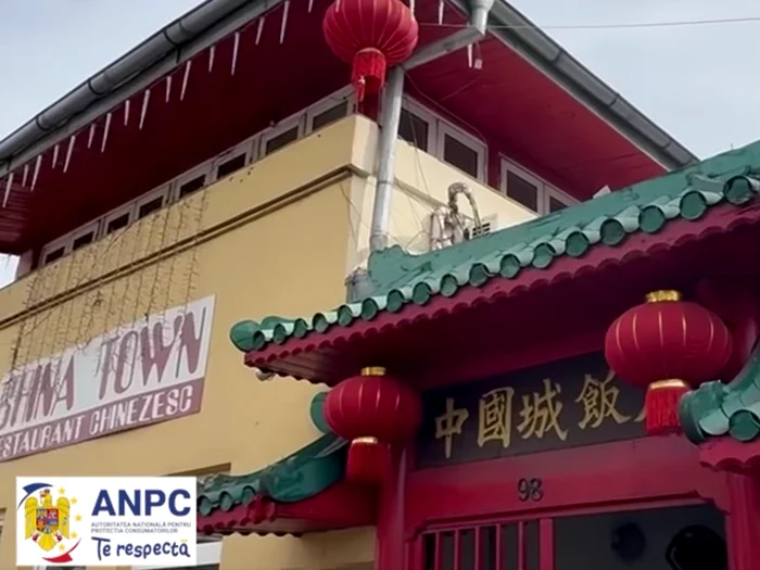 Restaurantul chinezesc închis/FOTO: ANPC