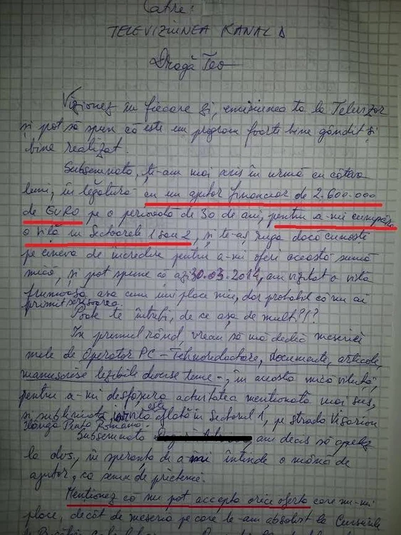 scrisoare