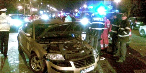 Accident pe Bulevardul Alexandru Lăpuşneanu