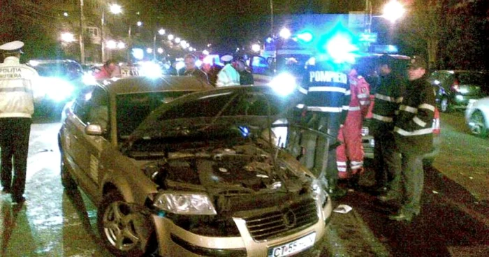 Accident pe Bulevardul Alexandru Lăpuşneanu