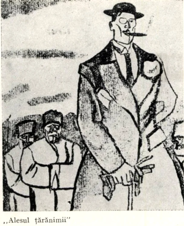 Caricatură de Iosif Iser